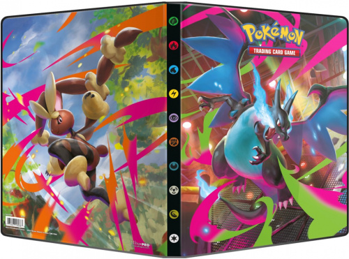 Ultra-Pro: Pokémon - 9-Pocket Portfolio - Mega Evolution - Phantasmal Flames